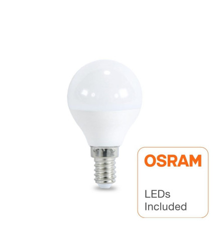 LED Bulb 6W  E27 G45 220º - OSRAM Chip