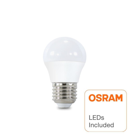 LED Bulb 6W  E27 G45 220º - OSRAM Chip