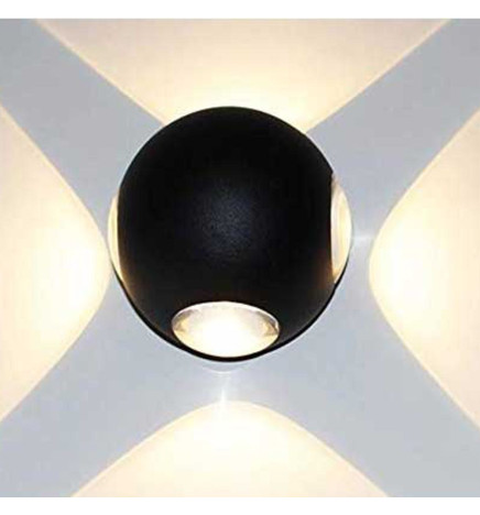 LED Wall Light GOTHENBURG GRAY E27 Outdoor IP44