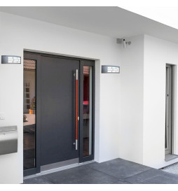 Applique LED  E27 GOTEBURGO INOX per esterno