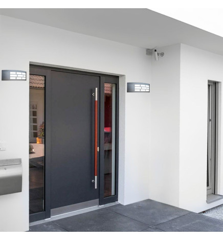 Applique LED  E27 GOTEBURGO INOX per esterno