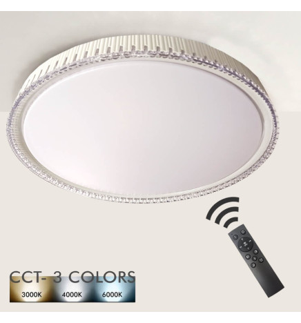 36W LED Ceiling Light VANTAA - Dimmable - CCT + Remote Control