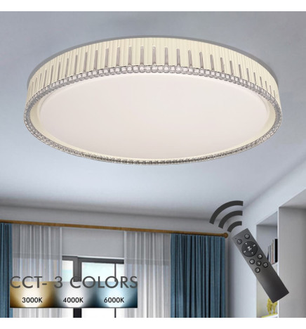 LED Deckenleuchte 36W VANTAA - Dimmbar - CCT + Fernbedienung