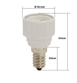 Adapter cap   E14-GU10