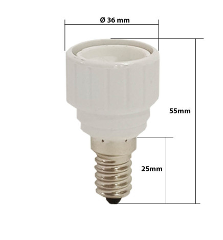 Adapter cap   E14-GU10
