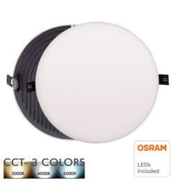 Downlight LED 24W  - Frameless QUASAR - OSRAM CHIP DURIS E 2835 - CCT