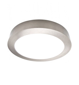 Plafond LED circular superfície Acero Inox 15W - CCT