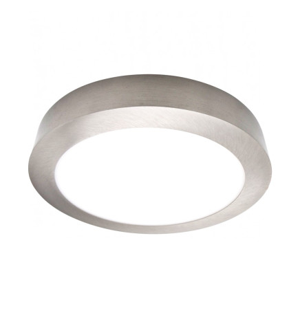 Plafond LED circular superfície Acero Inox 15W - CCT