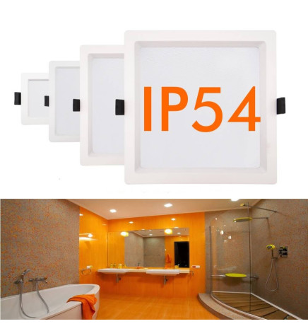 LED-alasvalo 15W - Neliö -OSRAM CHIP DURIS E 2835 - CCT - UGR17