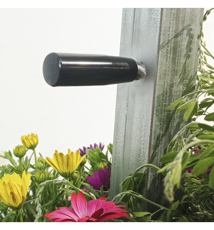 Apparecchio LED Stradale SOLARE 100W SUNWAY + Supporto portatile regolabile in altezza con ruote