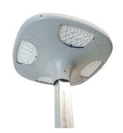 Farol Solar LED 100W Portátil SUNWAY +  Suporte Ajustável em altura com rodas