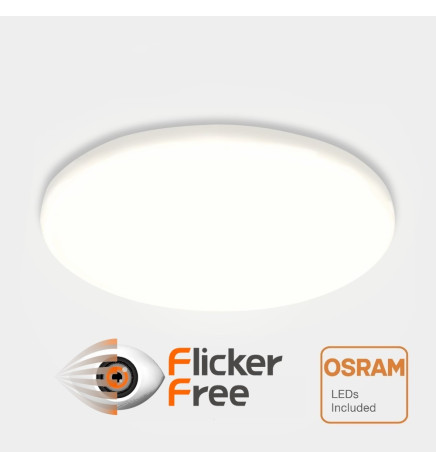 Downlight LED 24W  - Frameless QUASAR - OSRAM CHIP DURIS E 2835 - CCT