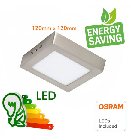 LED taklampe Torget overflate rustfritt stål 20W 120º - CCT