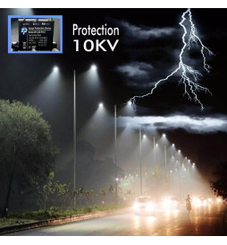 LED gadebelysning 10W - 100W AARHUS Philips Driver Programmerbar SMD5050 240Lm / W