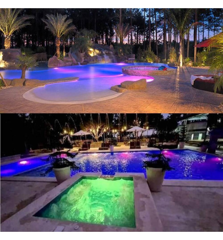 Lámpara LED 45W PAR56 para piscinas - G53 - RGB