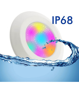 Lámpara LED Sumergible DC12V - 12W - IP68 - RGB