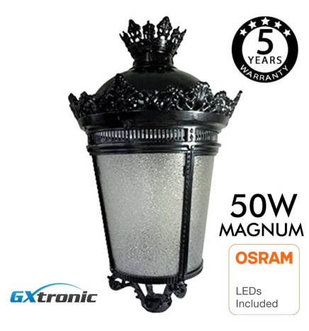Apparecchio LED Palazzo Aluminio 40W-50W-65W-100W