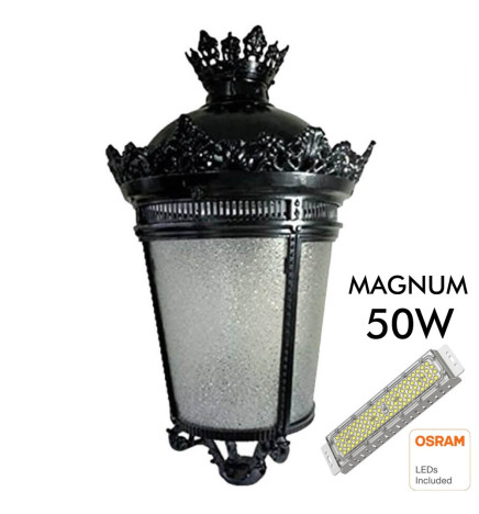 Apparecchio LED Palazzo Aluminio 40W-50W-65W-100W