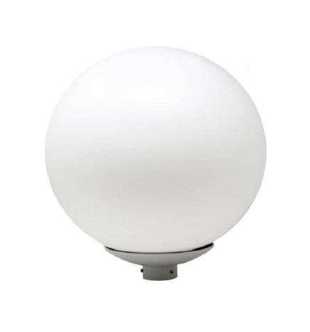 Globe Streetlamp for E27 LED Lamp