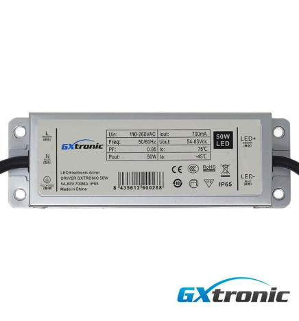Driver for LED luminaire 50W 700mA  - IP65