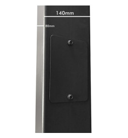 LED gadebelysning 50W Wanda - 4 meter