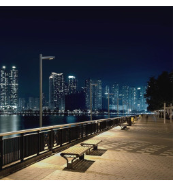 LED gadebelysning 50W Wanda - 4 meter - 6 meter