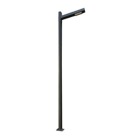 LED gadebelysning 50W Wanda - 4 meter - 6 meter