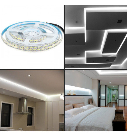 Striscia LED 24V | 240xLED/m | 5m | SMD2835 | 560Lm | 30W/M | IP20