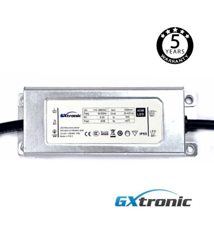 Drivrutin för LED-ljus 40W 1200 mA