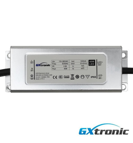 Drivrutin för LED-ljus 40W 1200 mA