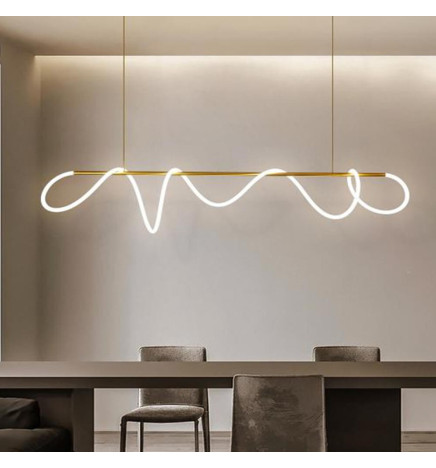 Cirkulär neon flexibel LED 220V 25m 16mm - 9.6W / m - Röd