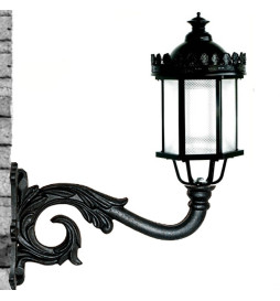 Støtte for LED gatelampe Barroca- aluminium. 56 cm