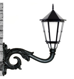 Støtte for LED gatelampe Barroca- aluminium. 56 cm
