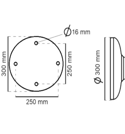 Stöd för LED-gatlykta Antorcha-aluminium. 70 cm