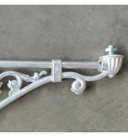 Braço Alumínio 70cm para Farol LED  Villa de ferro forjado