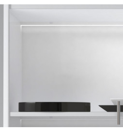 Lineare LED - Deckenaufbauleuchte - NEW YORK WEISS - 0,5 m - 1 m - 1,5 m - 2 m - IP54