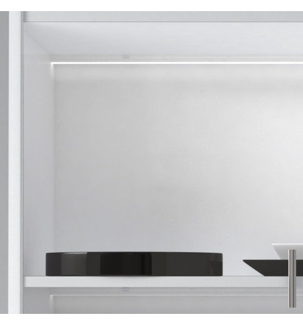 Lineare LED - Deckenaufbauleuchte - NEW YORK WEISS - 0,5 m - 1 m - 1,5 m - 2 m - IP54
