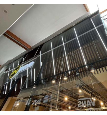 Lineare LED - Deckenaufbauleuchte - NEW YORK WEISS - 0,5 m - 1 m - 1,5 m - 2 m - IP54