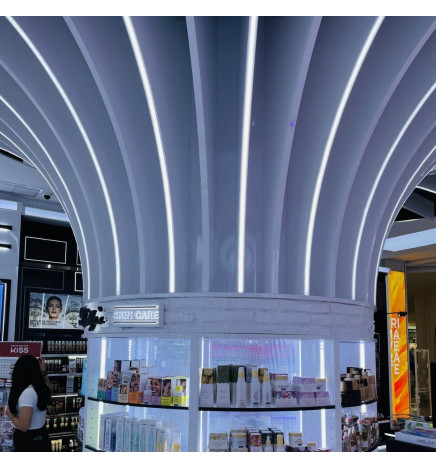 Fleksibel LED aluminiumsprofil U - 2M