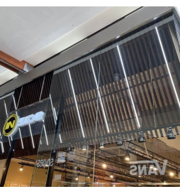 Lineare LED - Deckenaufbauleuchte - NEW YORK WEISS - 0,5 m - 1 m - 1,5 m - 2 m - IP54