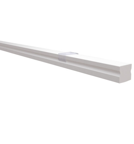 Lineare LED - Deckenaufbauleuchte - NEW YORK WEISS - 0,5 m - 1 m - 1,5 m - 2 m - IP54
