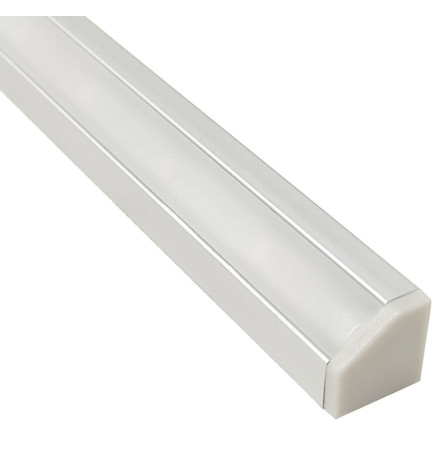 Barra lineare LED - Superficie - TEXAS ARGENTO - 0,5m - 1m - 1,5m - 2m