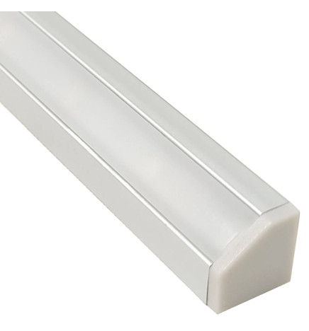 Barra lineare LED - Superficie - TEXAS ARGENTO - 0,5m - 1m - 1,5m - 2m