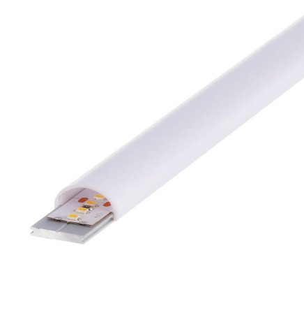 Barra lineare LED integrata- Superficie - TENNESEES ARGENTO -24V- 0,5m - 1m - 1,5m - 2m