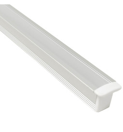 Integrated LED Linear Batten - Recessed - PHILADELPHIA - SILVER -24V- 0,5m - 1 m - 1,5m - 2m