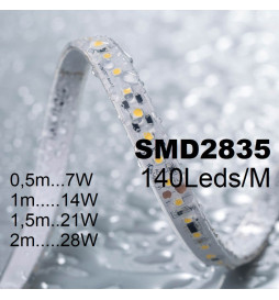 Lineare LED - Deckenaufbauleuchte - NEW YORK WEISS - 0,5 m - 1 m - 1,5 m - 2 m - IP54