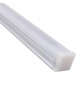 Integrated LED Linear Batten - Surface - DETROIT - SILVER -24V- 0,5m - 1 m - 1,5m - 2m