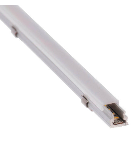 Integrierte LED-Linearleiste - Oberfläche - DETROIT - SILBER -24V- 0,5m - 1m - 1,5m - 2m