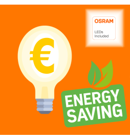 LED bulb 15W E27 A60 180° - OSRAM CHIP DURIS E 2835