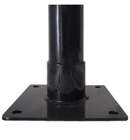 Søjle REKA - Sort - 3 meter - 4 meter